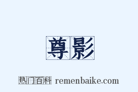 尊影是什么意思的图片